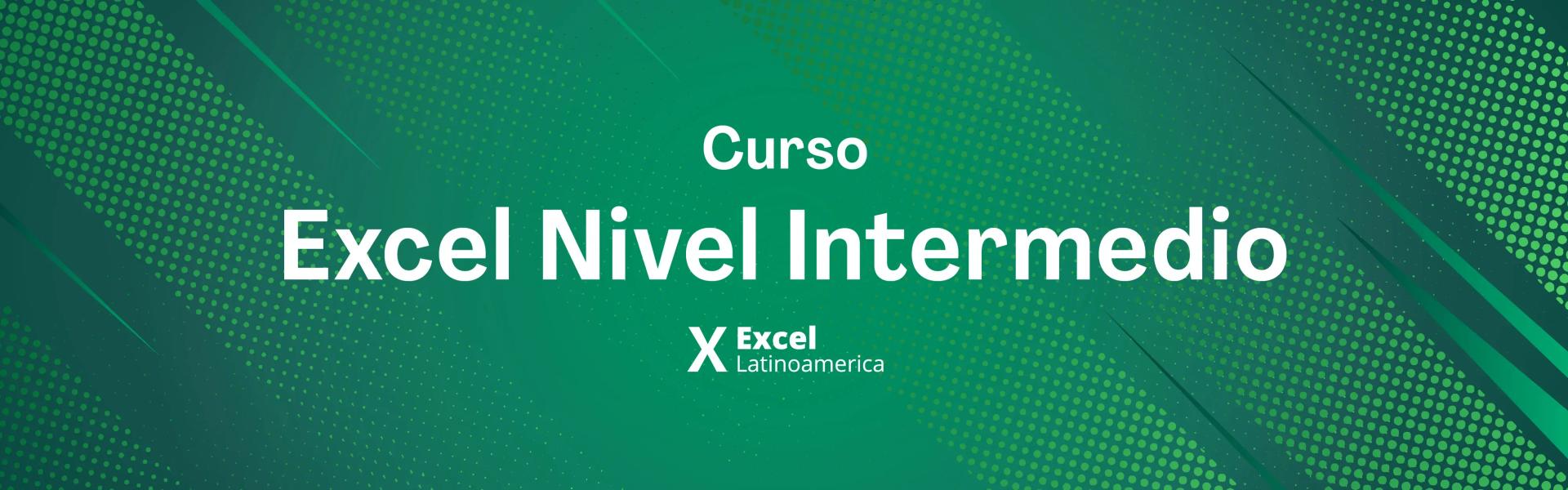 Curso Excel Nivel Intermedio